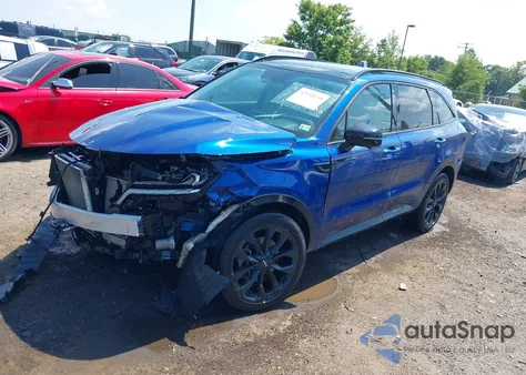 2022 Kia Sorento Sx Prestige from USA, damaged, VIN 5XYRK4LF3NG080422